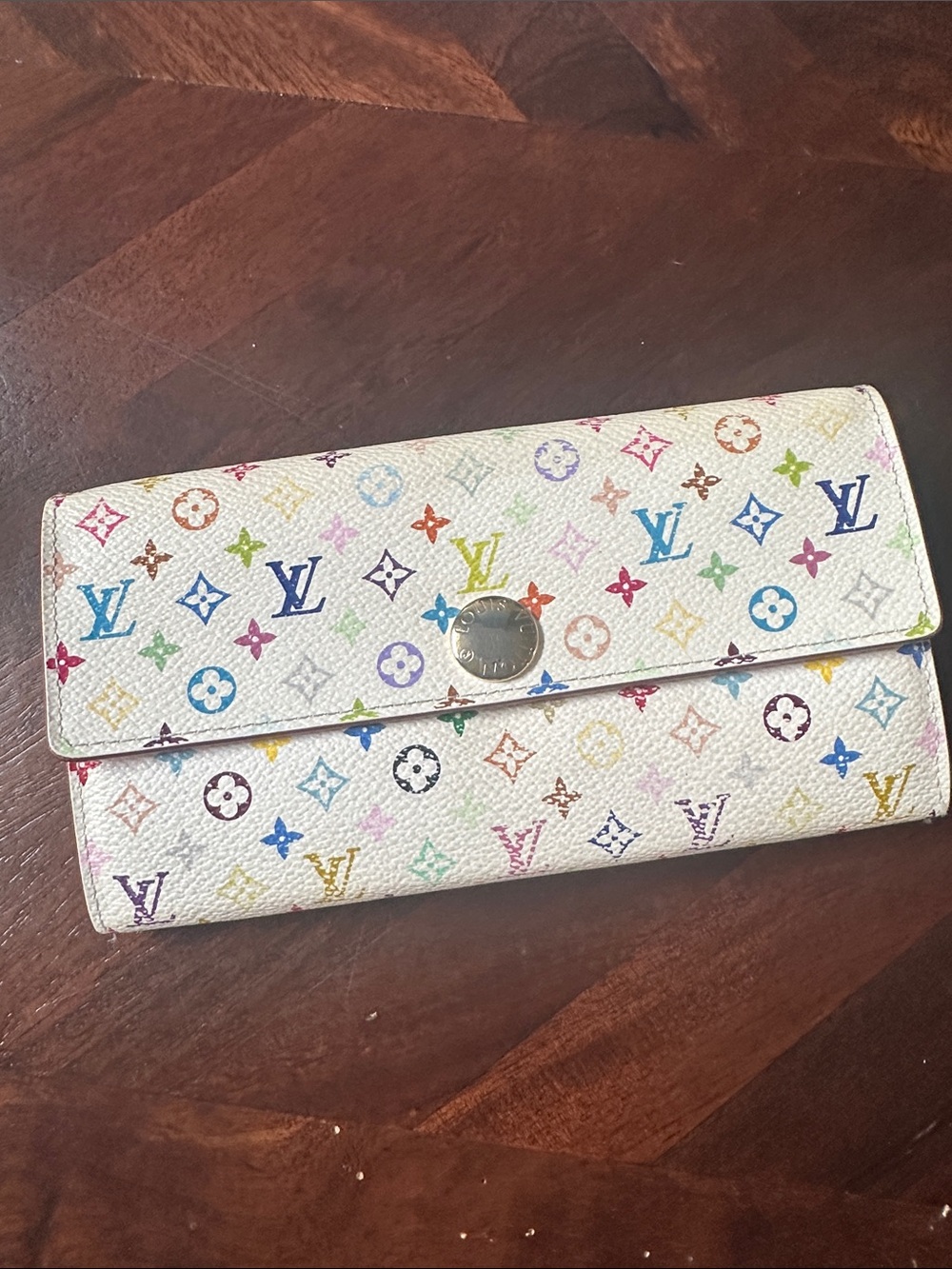 Louis Vuitton Takashi Murakami Sarah Wallet “vintage”